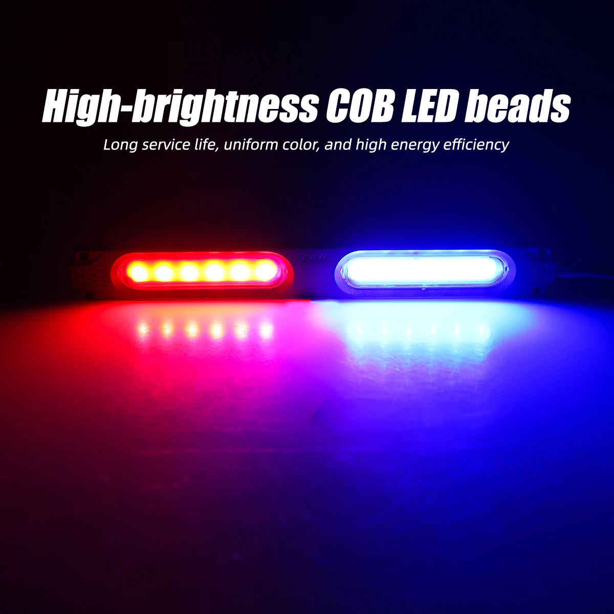 Sos Light Strobe - Modul LED Lampu Ganda Berkedip Merah