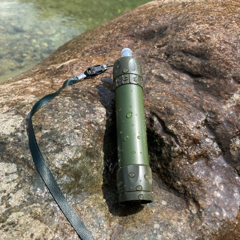 Water Purification Straw - 2 buah sedotan penyaring air darurat