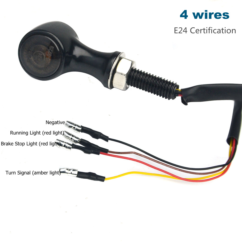 Lampu Sein Motor Dinamis 3 in  - Sos Light Strobe ulasan dan harga