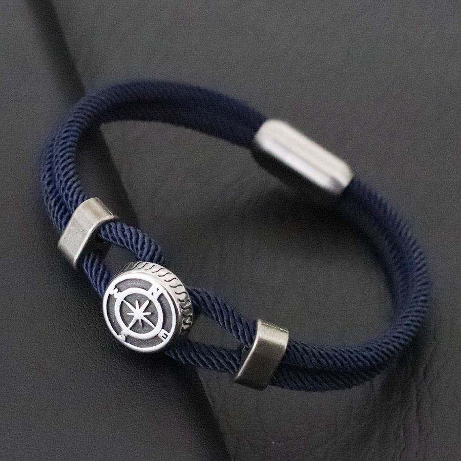 Gelang kompas bahari gaya baja - Compass Lensatic ulasan dan harga