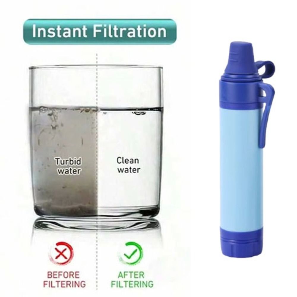 Sedotan Penyaring Air Mini Min - Water Purification Straw ulasan dan harga